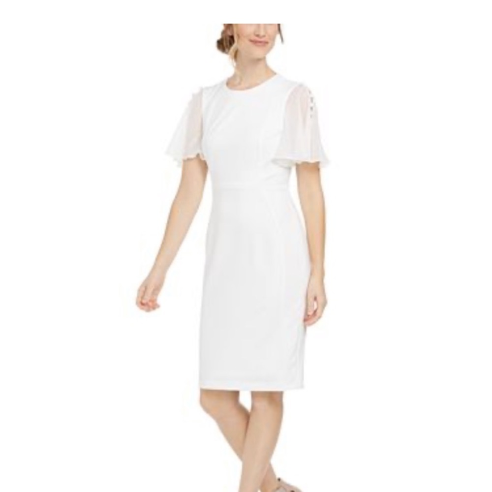 Chiffon Sheath Dress